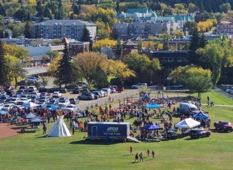 View of NDTR from Mission Ave.