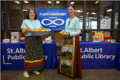 SAPL Tea and Bannock – Phyllis and Lynn
