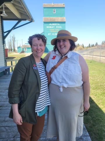 Christina Hardie and Stephanie Foremsky