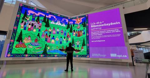 Mâmawô ayâwin on The Wall at Milner