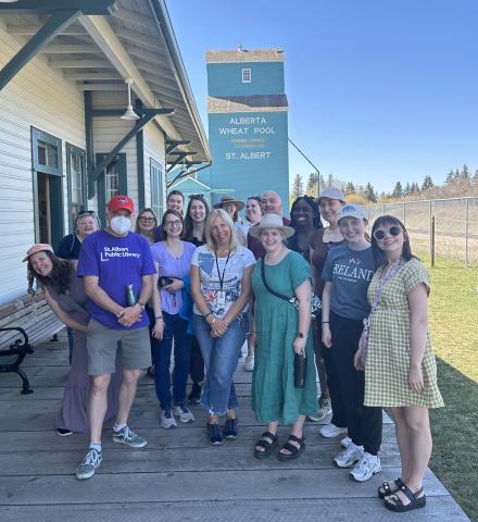 SAPL Staff at the Train Station