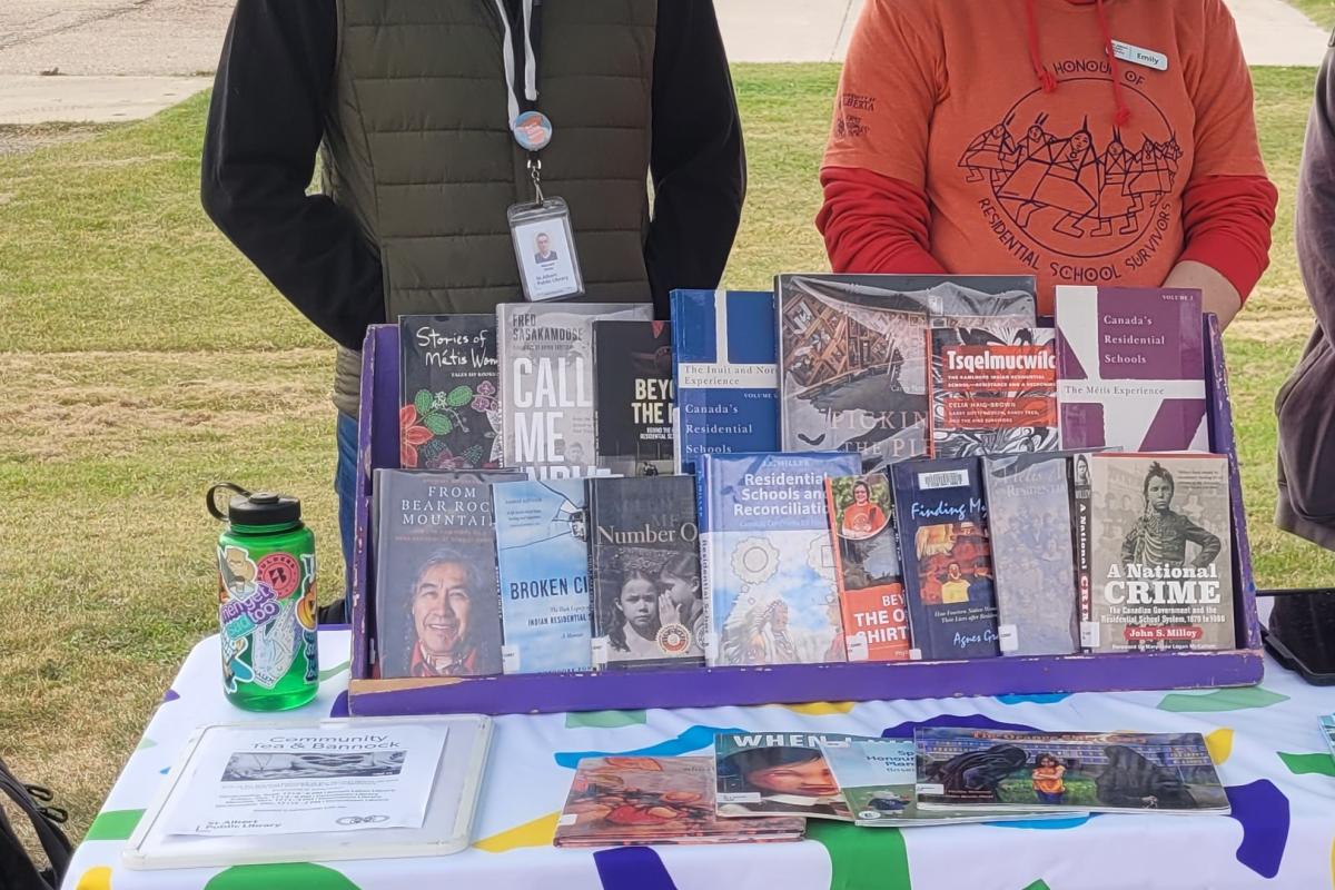 SAPL tent at the NDTC event 